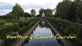 4K Drone Westbury Court Garden 26.07.22 Gloucestershire
