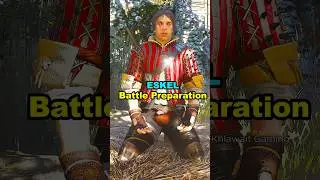 Eskel Battle Preparation #thewitcher #gaming #openworldgame #videogames #witcher3 #shorts
