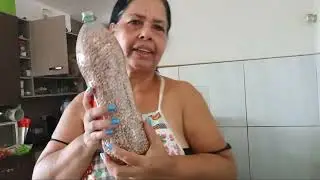 Feij&atilde;o na garrafa pet 