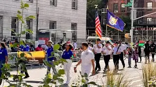 NYC LIVE having a Sunday Funday at the African-American day Parade in harlem