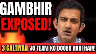 GAMBHIR COACHING EXPOSED! 🚨 3 Decisions that are Killing Team India | Selection Injustice?