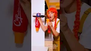 🥤 Thirsty? 😲 Cup Trouble Solved! Easy Drink Time at Home! 🥤✨ #Learning #DIY
