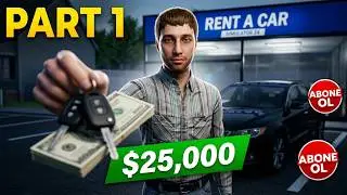 NECMETTİN RENT A CAR PART 1 | Rent A Car Simulator 24
