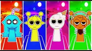 Tiles Hop - Incredibox Sprunki - Coffin Dance Song (Cover)