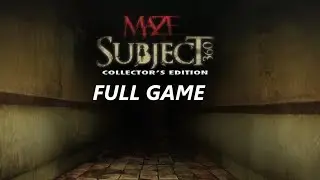 MAZE SUBJECT 360 COLLECTOR'S EDITION FULL GAME Complete walkthrough gameplay + BONUS Chapter