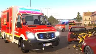 Emergency Call 112 - Dusseldorf Ambulance on Duty!