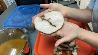 Вот как мы отделяем кости от индейки для легкого маринада и натирания на гриле на День благодарения.