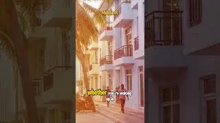 Мальдивы за 60 секунд: лучшие тропические острова на Земле 🌴 #шорты