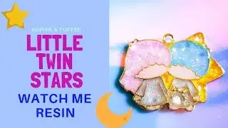 Little Twin Stars UV resin Tutorial | The Elves Box - Premium July - Sophie and Toffee Resin casting