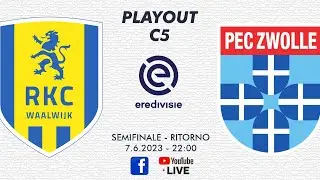 RKC Waalwijk - Pec Zwolle