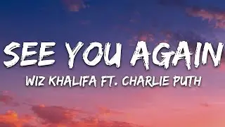 Wiz Khalifa - See You Again (Lyrics) при участии Чарли Пута