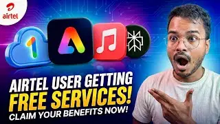 Airtel Users! 🎁 How to Claim FREE Google One, Apple Music & Adobe Benefits (2025)