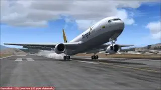 Boeing 763ER TAMPA landing SEQU