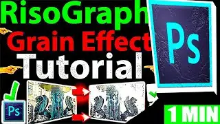 Урок по созданию эффекта зерна ризографа в Photoshop (пошаговое руководство &ndash; полный урок)