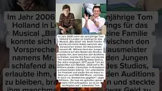 Tom Holland schlief zwischen den Castings in einem Tanzstudio.