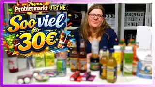 &Uuml;berzeugt UTRY.ME noch 🤔 │ 30&euro; Probiermarkt Unboxing