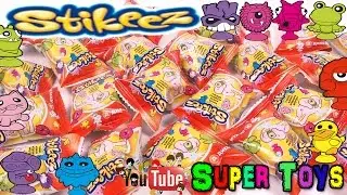Stikeez toys unboxing surprises  toy surprises Kinder Surprise/Стикиз рапаковка сюрпризов игрушек