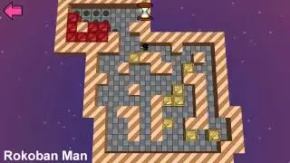 Sokoban (Boxxle) Level 99 played on Rokoban for Windows.