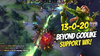 Support KS God: 13-0-20 Windranger Steals Every Kill for MVP Glory! | Dota 2 Immortal Pos 5