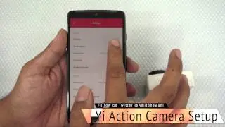 Yi Action Camera Setup Instructions & Demo