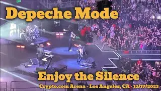 Depeche Mode - Enjoy the Silence - Crypto.com Arena - Los Angeles, CA - 12/17/2023