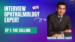 [Ep 1] 🌟The Calling towards Ophthalmlogy 👁️| Prof Jodhbir S Mehta| SNEC x MEDI.CUE