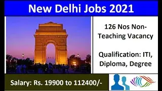New Delhi Jobs 2021 | 126 Nos Non-Teaching Vacancy Recruitment in NSUT (New Delhi) 2021 |