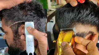 🔥 Sholp Hairstyle 🤯 One side ka hair style 💇 Tapeli hair style cut 🥵 Simple haircut 💯 #hairstyle 