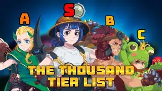 [Soul Knight] Thousand’s (not objective) (but probably right) Tier List (as of 5.5.2)
