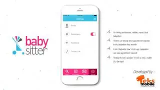 Teksmobile presents BABYSITTER - a cool new iPhone app for parents
