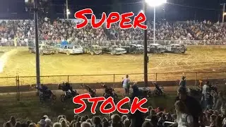 Brown County Fair Super Stock Demolition derby