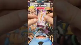 Sanji and Pudding super rare 😍 #onepiece #onepiecetcg #tcg #sanji #pudding