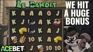 OMG! OUR FIRST SLOTS VIDEO ON THE CHANNEL AND WE HIT A MASSIVE RARE BONUS! (ACEBET)