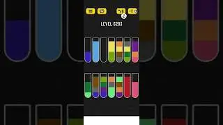 water sort puzzle level 6283