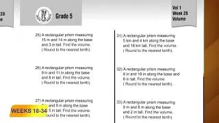 North Dakota  GRADE5 MATH Full WB VOL2 Video
