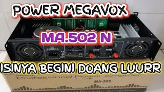 Intip daleman power megavox ma 502 n