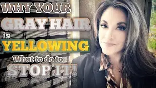 Why your Gray Hair is Yellowing and What to do to STOP it!