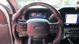 Installing Amazon Carbon Fiber Steering Wheel 2025 F150 RCSB