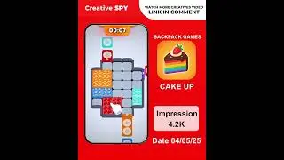 CAKE UP! by Backpack Games #creative #shortvideo #newgames #games #ads #gaming