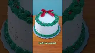 #pasteleria #reposteria #pastel #pasteles #cake #viral #shorts #decoracion #decoraci&oacute;n #navidad