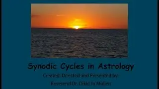 Synodic Cycles in Astrology