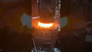 Inside the forging factory Industrial Forging Slow Motion #forging #machine #factory #blacksmith