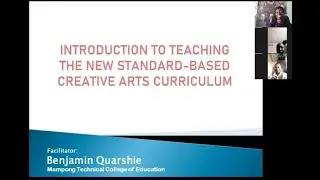 INTRODUCTION TO TEACHING THE NEW STANDARD BASED CREATIVE ARTS CURRICULUM