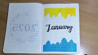 All 2025 Bullet Journal Cover Page Ideas | Calligraphy Ideas