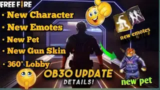 Free Fire OB 30 Update|| OB 30 advance server full details|| Free fire Updates