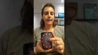 Teste De tintas acrilicas em porcelana.  Parte 2