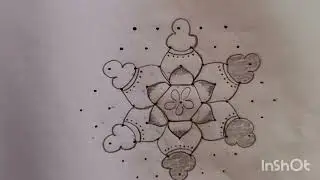 #sankranti Pongal rangolis 🌷9×5 dots rangolis 🌷 bhogi kundala muggulu 🌷 Pongal pot rangolis🌷 bhogi