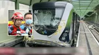 Crane Falls from Taiwan Highrise, Killing Passenger in Train | HKIBC News