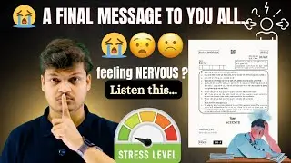 A Final message before Science Exam#10th#examstress#boards2025#examphobia#scienceexam#allthebest#yt