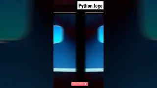 Making python logo using python | python programming | Learnocode